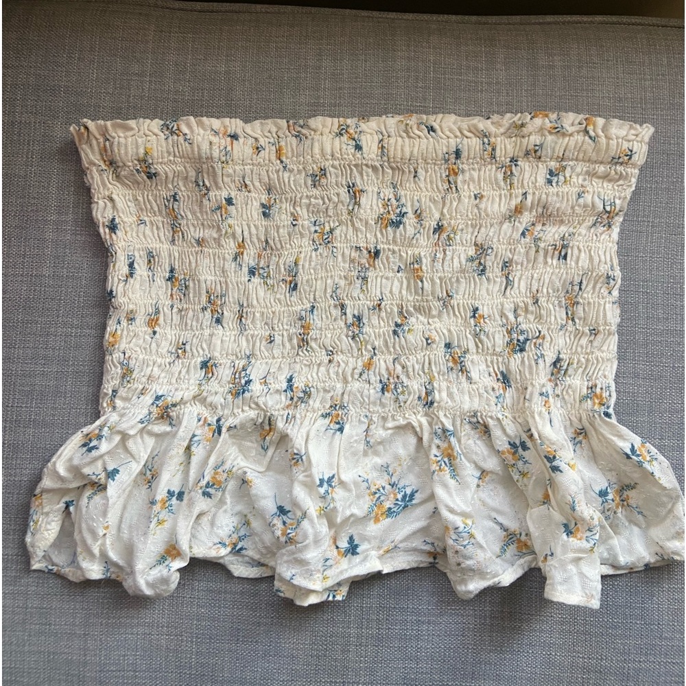 American eagle floral tube top